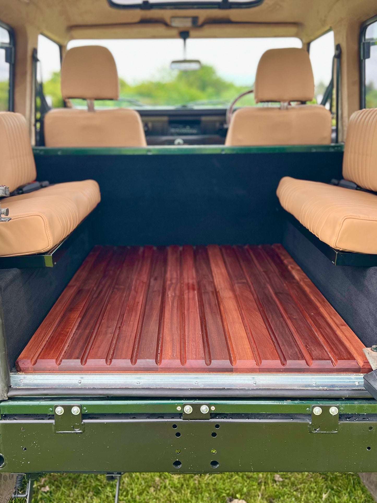 Defender Hardwood Flooring - Rear Load Area