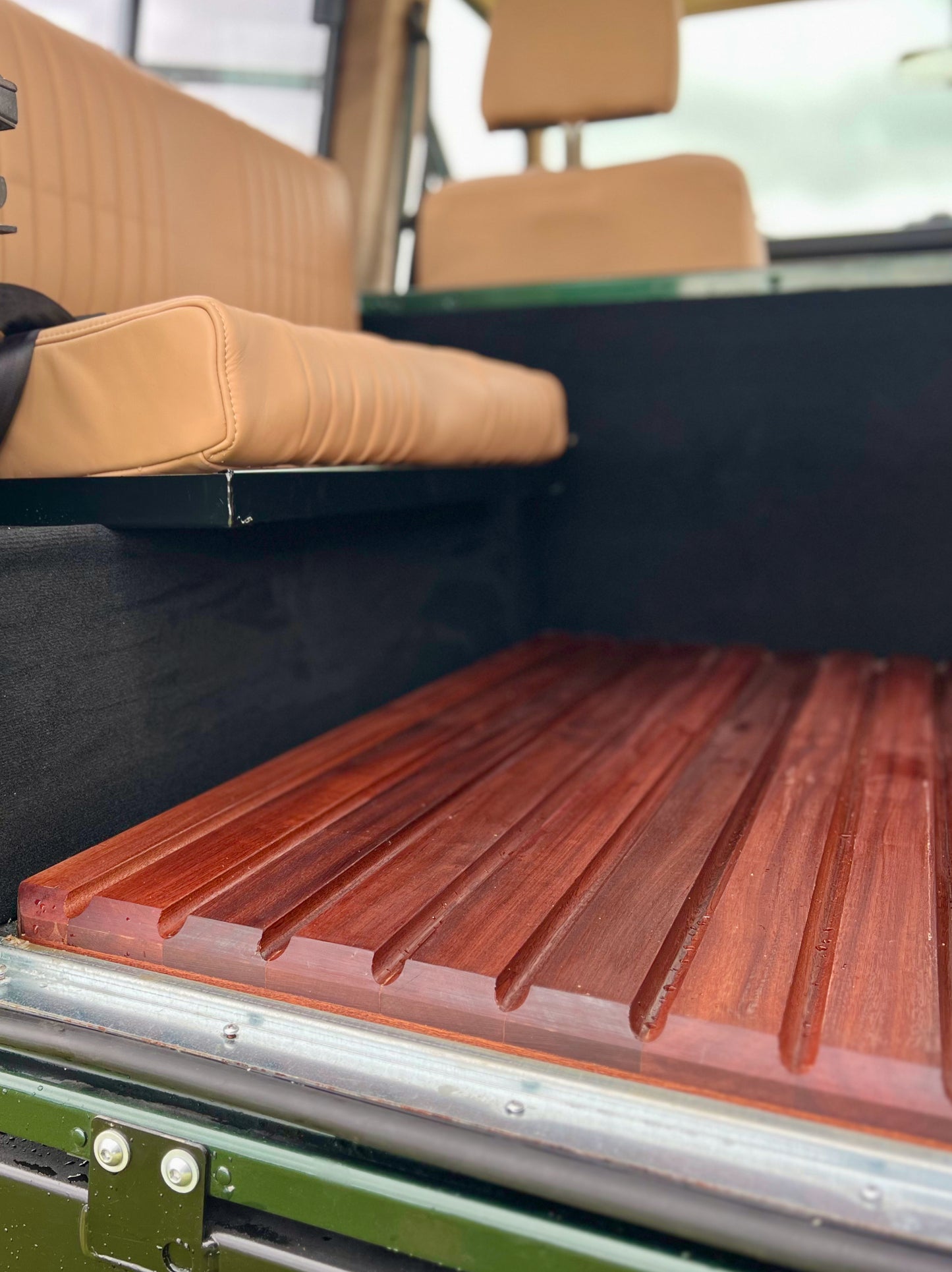 Defender Hardwood Flooring - Rear Load Area