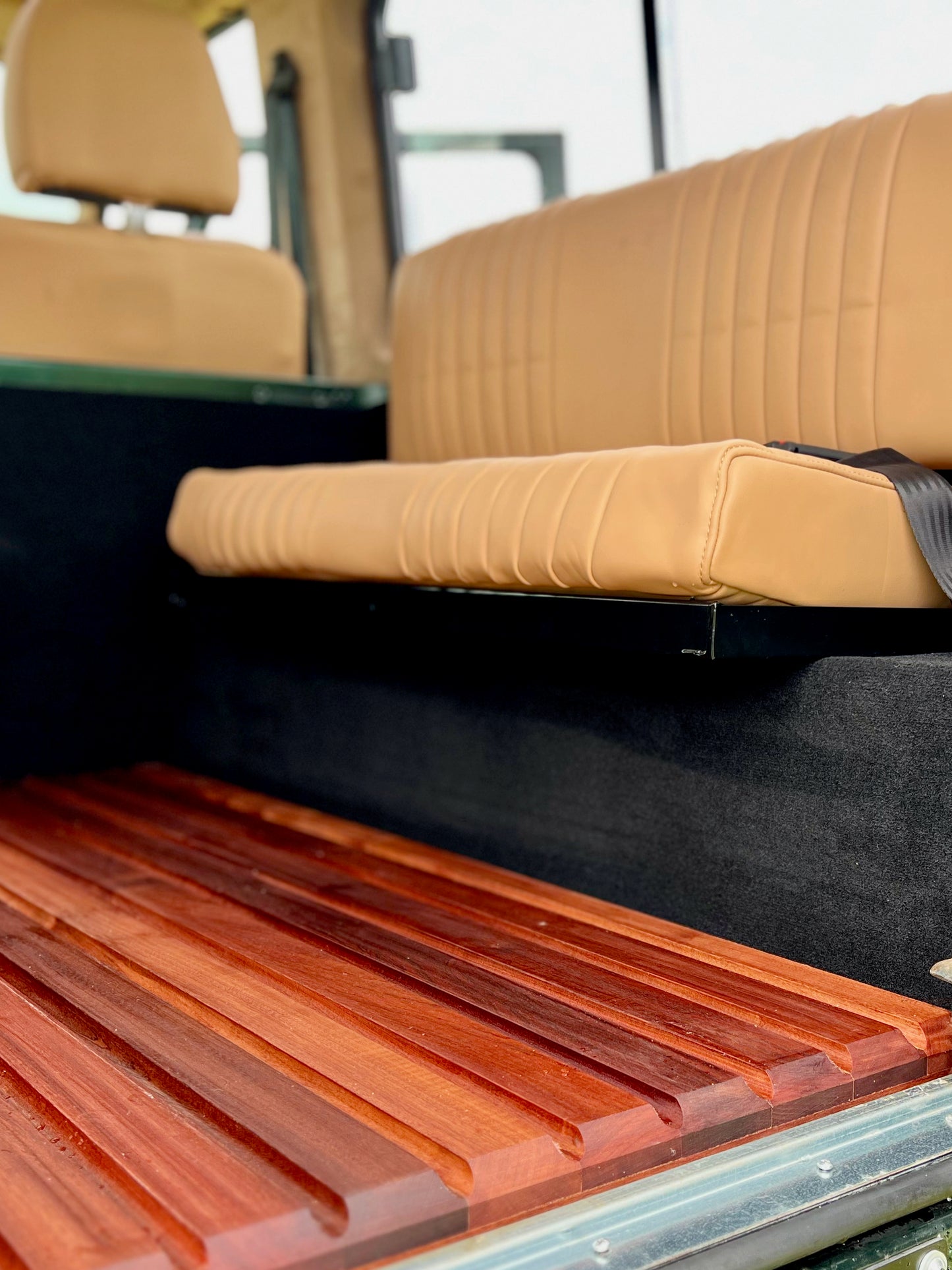 Defender Hardwood Flooring - Rear Load Area