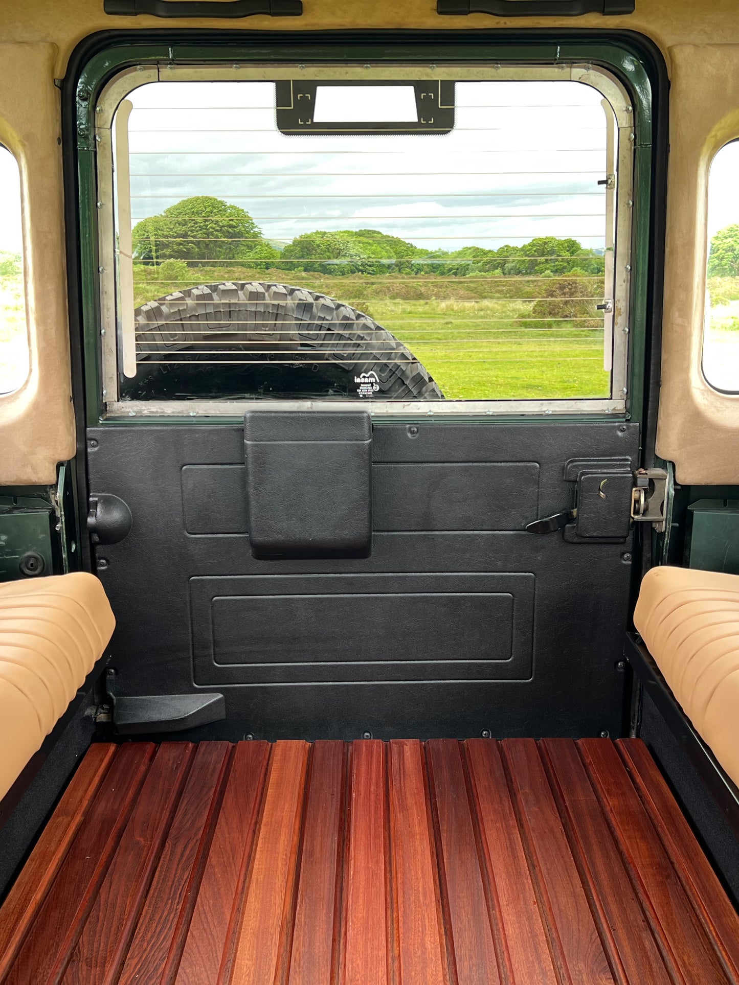 Defender Hardwood Flooring - Rear Load Area